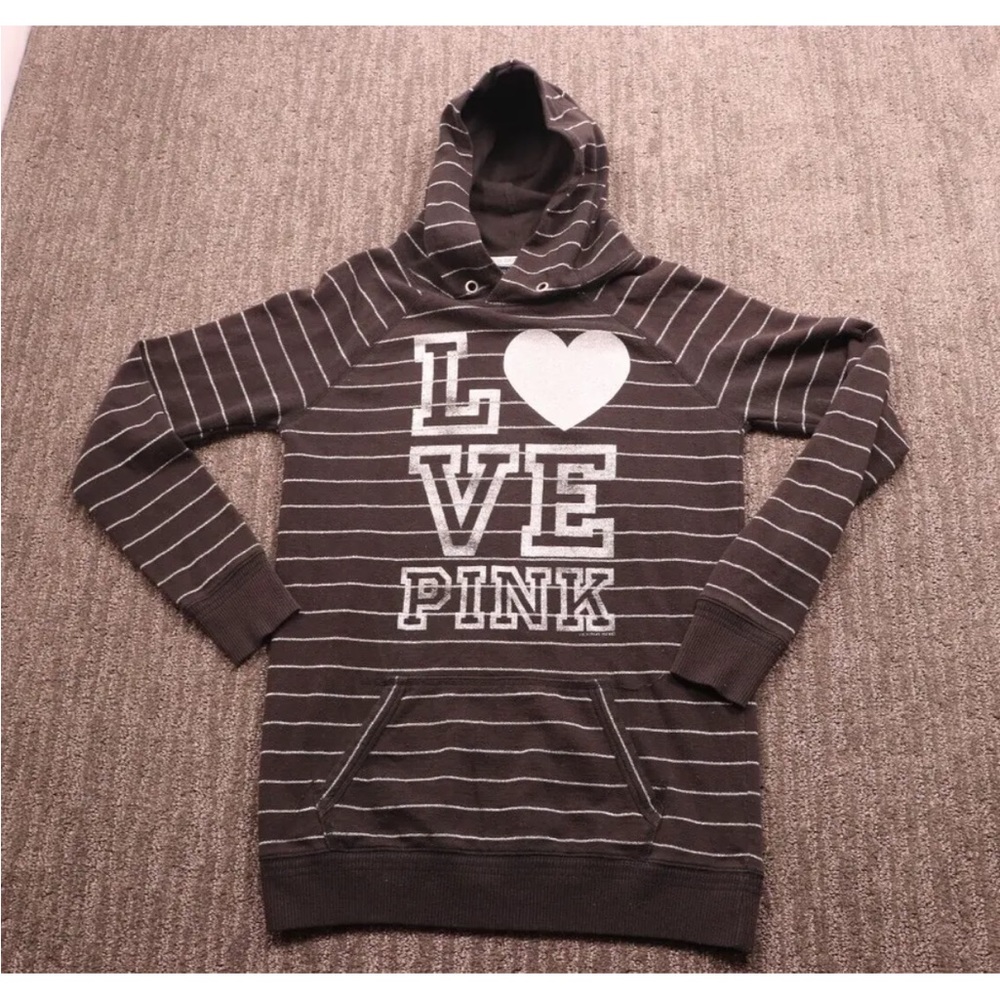 Pink hoodie dress